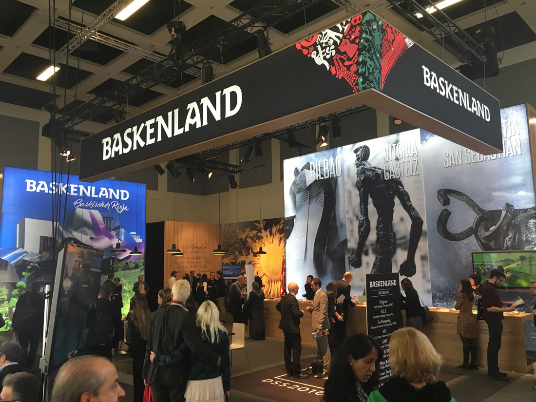 ITB Berlín 2016. Stand Basquetour